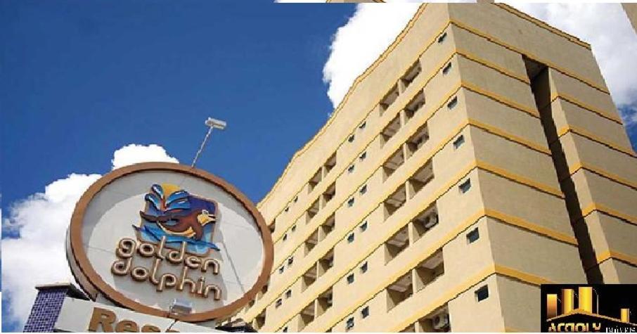 Apartment Flat Golden Dolphin Grand - E Sala Com Roupa De Cama E Banho - Piscinas 24h